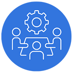 people around a table